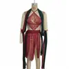 Exótico Danzante de la Barriga Colgante del Cuello de Apsaras Voladoras de Dunhuang Hanfu Puro Deseo Estilo Clásico Lazo Estampado Conjunto de Hanfu de Gasa Transparente