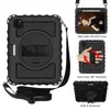 Adequado para Apple iPad Air6 com slot para caneta capa protetora três-prova prato giratório anti-queda com suporte de cordão rotativo colorido