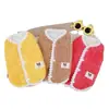 Ropa para Gatos y Perros Mascotas para Bichón, Teddy, Yorkshire Terrier, Chaleco de Polar Otoño e Invierno, 23 Chaleco de Polar Rayado