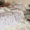 Juego de Colcha de Verano Fresca de Tencel Estilo Francés-Coreano Seattle Cómoda para Dormir Desnudo