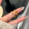 Anel de Cobra Coelho Serpente Enrolada Feminino Novo Design Chinês de Nicho Luxo Leve Versátil Zodíaco Cobra Moda Anel Exquisito