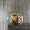 Adesivos para Celular de Ouro Puro 999, Série Ano Novo do Cavalo com Verso Adesivo, Adesivos para Celular de Ouro 2Mg, Adesivos de Desenho Animado, Atacado para Presente