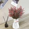 Flor Falsa Escandinava Transfronteriza Lavanda Boda Boda Hogar Decoración Flor de Plástico Flocado Espíritu Vainilla Plantas Verdes