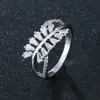 Suministro Directo de Fábrica Conjunto de Anillo y Pulsera de Zirconia Cuadrada de Escalera para Mujer Moda Sencilla Joyería de Boda para Mujer