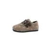 Zapatos de Cuero de Lunares Estilo Princesa para Niñas 2026 Otoño Nuevos Punta Redonda Correa Única Cómodos Versátiles Estudiante Casual