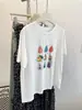 Camiseta Jovem Estilo Coreano com Estampa 3D de Frutas de Manga Curta para Mulheres! Camiseta Casual de Verão Leve, Caimento Solto, Emagrecedora, Gola Redonda, Ombro Normal
