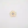Nuevo Tejido Bordado en Forma de Corazón Flor de Cinco Pétalos Accesorios para Manualidades Accesorios y Materiales para Ropa