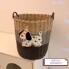 Cesto de Roupas Sujas ins Grande Capacidade Cachorrinho Fofo Vime Sintético Cesto de Roupa Suja Banheiro Brinquedos Cesto de Roupa Cesto de Armazenamento Trançado