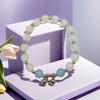 Pulsera de Ojo de Gato Mariposa Blanca/Azul/Morada/Verde/Rosa para Mujer Moda Elegante Más Fácil de Combinar Pulsera de Temperamento Transmisión en Vivo Nuevo Estilo Caliente