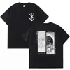 Camiseta Berserk Guts para Hombres Mujeres Espadachín Gatsu Anime T S