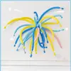 Balões de Fogos de Artifício Longos Coloridos para Decoração Escolar Dopamina Decoração de Aniversário de Bebê Balões Mágicos Longos