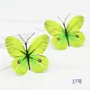 Mariposa 3D Cabeza de Flor Grande Tocado Tela Simulación Pasador DIY Estilo Antiguo Hanfu Accesorio para el Cabello Fotografía de Boda Flor Decorativa