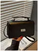 Moderna, simples, casual, peça única drop-shipping 2026 PU bloco de cores texturizada casual ombro, transversal e de mão pequena quadrada bolsa para mulheres