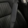 Almohadillas para cinturón de seguridad de coche son suaves y cómodas para todas las estaciones almohadillas universales para el hombro para camiones grandes almohadillas de cuero de moda para el hombro del cinturón de seguridad