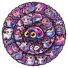 50 adesivos originais de animais neon, desenhos animados coloridos fofos sem infração grafite, adesivos para bagagem e alto-falantes transfronteiriços
