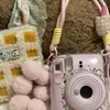 Funda de Peluche para Teléfono Móvil de Helado Otoño e Invierno Cuerda Corta Universal Todas las Combinaciones Cuerda de Mano de Poliéster Fuerte y Duradera Diy Moda para Mujer