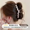 Pinza de acetato estilo coreano 2026 modelo nuevo para el pelo, elegante y exquisita, pinza de tiburón grande para cabello grueso