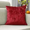 Funda de Almohada Amazon Ice Velvet Europea Lisa Flor Podrida Alto Gama Suave Brillante Cojín de Sofá Sudeste Asiático Transfronterizo