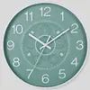 Reloj de Pared de Engranajes Silenciosos de 12 Pulgadas 30CM Moda Creativa Hogar Sala de Estar Reloj Digital 3D Venta al Por Mayor