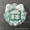 Mini Etiquetas de Nombre de Celebridad de Tela No Tejida, Colgantes Hechos a Mano con Texto Reflectante, Decoraciones para Mochila de Soporte de Conciertos