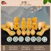Frete Grátis SF Jade Natural Jade Bege Itens Funerários Ornamentos para Urnas Sepultamento Acompanhamento Funerário Produtos Funerários