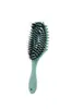 Peine de Gradiente Hueco Transfronterizo, Peine Ovalado para Alisar el Cabello Lacado, Peine Ovalado para Peinar el Cabello Esponjoso, Peine Oscilante