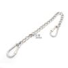 Cadena de acero inoxidable 304 para colgar en el porche, cadena de carga, cadena extendida para colgar silla de columpio exterior, hamaca, cadena de conexión para saco de arena