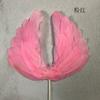 Fábrica directa al por mayor de adornos para pasteles, hermosas alas de plumas para pasteles de cumpleaños, decoración de postres para hornear