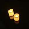 Venta al por mayor de fábrica lámpara de vela electrónica luminosa transparente PS brillante Han Feng atmósfera ins accesorios de diseño