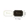 Caja de Empaque Bronceadora Pegatinas Adhesivas Decoraciones Hecho a Mano Nieve Mei Niang Pastel de Luna Yema de Huevo Crujiente Pegatinas Adhesivas