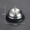 Campana de Acero Inoxidable para Entrega de Comida, Campana de Barra, Campana de Mano, Restaurante Occidental, Tienda de Té con Leche, Campana de Llamada para Bar, Campana de Comida, Campana de Servicio