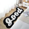 Alfombra Flocada Dropshipping Transfronterizo Irregular de Pelo Largo Tufted a Mano Tejida Wilton Plegable