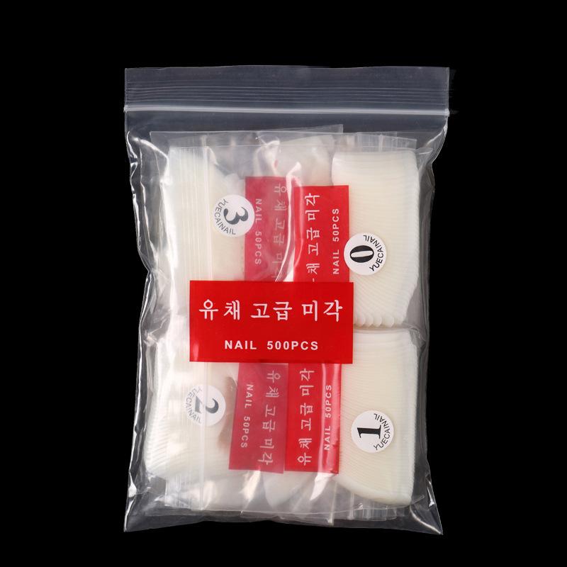 500片自然甲片