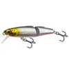 Señuelo de pesca multisección de hundimiento lento para capa media-superior pesca con señuelo minnow de dos secciones señuelo duro lance largo biónico pez mandarín perca señuelo