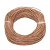 Corda Redonda de Couro Sintético DIY Pulseira de Corda Elástica Colar Material para Joias Lanyard de Boneca Acessórios Corda de Pingente Pequeno