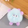 Cosas Bonitas y Feas Llavero Colgante Cochecito Bola de Carbón Pequeña Colgador DIY Elfo de Dibujos Animados Colgante de Felpa Accesorios para Bolsos
