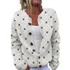 Nuevo cárdigan de punto con estampado digital 3D transfronterizo 2024 para comercio exterior AliExpress, suéter, ropa de mujer, Amazon