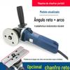 Máquina chanfradora manual furo interno furo pequeno chanfrado arco molde elétrica manual doutor 45 graus