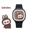 Al por mayor del fabricante Cuadrado Labubu Bubble Mart Decoración de Reloj Silicona Cuarzo Estudiante Tailandia Transfronterizo Dibujos Animados