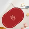 Alfombra de Piso Resistente a la Suciedad de Barro Diatómico para Boda Matrimonio Alfombrilla para Pies con Carácter Rojo de Baño Absorción de Agua Secado Fácil Alfombrilla Antideslizante para Baño
