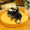 Mini Motocicleta Harley Coche de Juguete con Resorte Llavero Personalizado Creativo Bolso Juguete Genial de Moda Modelo Colgante Fabricante Mayorista