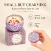 El más vendido en el Sudeste Asiático: Velas Perfumadas con Flores Secas, Recuerdos de Boda, Fragancia Romántica, Regalos para San Valentín y Cumpleaños, Cera de Soja
