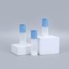 Venta al por mayor de fábrica Juego de botellas rotatorias transparentes azules para loción 15ml30ml50ml Botellas de juego de loción tipo prensa