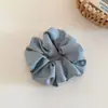 Elástico de cabelo scrunchie coreano de alta qualidade com strass em forma de estrela, acessório de cabelo elegante e estiloso para rabos de cavalo e coques