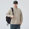 Ropa para Hombre Fengshe / Camisa Polo de Manga Larga Jacquard Texturizado de Peso Pesado 360g para Hombre Chaqueta Estilo Americano Sudadera