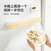 Cortador de Papel Film para Cocina Casera, Gadget para Refrigerador Sin Rasgaduras, Caja Cortadora Multifuncional Magnética para Colgar con Cubierta para Papel Film