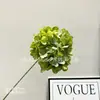 Flor Artificial Individual de Hortensia Flor de Simulación Alto Sentido Sala de Estar Habitación de Boda Habitación Dormitorio Arreglo Flor de Camino Arreglo Floral Hotel de Bodas Floricultura