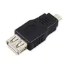 Adaptador Macho USB a Macho Micro Soporta Carga Transmisión de Datos Cabezal de Carga para Teléfono Móvil Android Adaptador Universal
