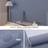 Papel Pintado Autoadhesivo al por Mayor Hogar Dormitorio Impermeable a Prueba de Humedad Dormitorio Pegatinas Refrescantes Fondo de Color Sólido Pegatinas de Pared Papel Pintado Engrosado