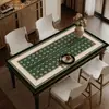 Mantel Individual para Mesa de Comedor Estilo Retro, Mantel para Mesa de Café de Lujo Ligero Estilo Francés de Gama Alta, Impermeable No Lavable, Resistente al Aceite, Resistente al Calor, Protector de Mesa